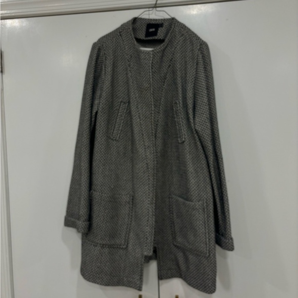 ASOS Tweed Gray Coat Size 10